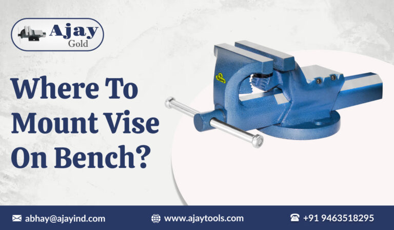Where to Mount Vise on Bench